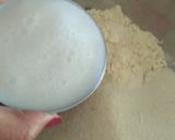 A picture of step 1 of Besan pancakes.