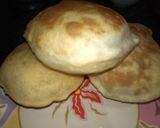 A picture of step 6 of Chole Bhature.