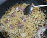 Foto langkah ke 4 dari resep Fettuccine carbonara.
