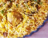 A picture of step 17 of Degi chicken biryani 🍗🥬🌶.