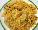 A picture of step 10 of Chicken biryani.