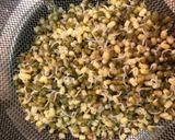 A picture of step 2 of Sprouted moong dal chaat.