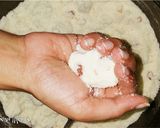 A picture of step 2 of Rava Laddoo.