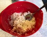 A picture of step 3 of Rochers coco.
