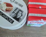 Őszibarackos mascarponés sajt torta sütés nélkül!😋 recept fázis 2 fotója