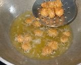 A picture of step 2 of Soya chilli Manchurian.