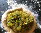 A picture of step 4 of Sprouts Mataki wheat paratha.