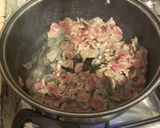 Foto del paso 3 de la receta: Papas con milanesa en salsa toreada