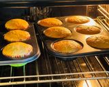 A picture of step 11 of Banana White Chocolate chips Cupcake with Citrus Buttermilk Frosting.