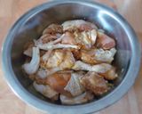 Hình bước làm 3 của món GÀ nấu xáo Nghệ An