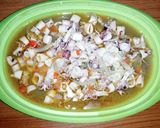 Foto langkah ke 7 dari resep Cumi asin kuah pedas.