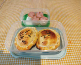 Foto del paso 8 de la receta: Empanadas individual tipo Argentina con pollo, queso y mermelada