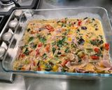 Une image de l'étape 37 de Flan de Légumes Confits et Jambon Blanc.