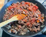 Une image de l'étape 11 de Bœuf aux tomates, champignons et carottes violettes (pour pâtes ou riz).