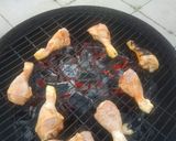 Une image de l'étape 3 de Pilon de poulet au barbecue.