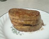 A picture of step 4 of Stuffed French Toast 😃.