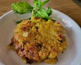 A picture of step 5 of Poha mini uttapam.