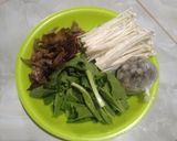 Foto langkah ke 1 dari resep Steamboat kuah tomyam#suki.