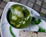 लहसुनी आलू पालक (lehsuni aloo palak recipe in Hindi) रेसिपी चरण 7 फोटो