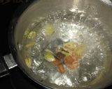 A picture of step 1 of Masala Coffee.