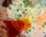 A picture of step 3 of Spicy bread omelette sandwich.