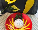 A picture of step 5 of Thai mango sticky rice.