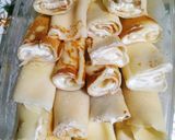 Besütött túrós palacsinta recept fázis 2 fotója