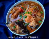 A picture of step 3 of Catfish peppersoup.