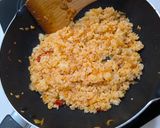 泡菜海鮮紫蘇蛋炒飯的食譜步驟7照片