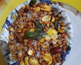 गेहूं की धानी का चिवडा (gehu ki dhani ka chivda recipe in Hindi) रेसिपी चरण 3 फोटो