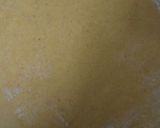 A picture of step 3 of Dal dhokli.