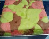 Foto langkah ke 6 dari resep Rainbow cake abstrak.