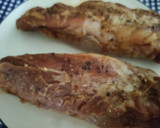 Foto del paso 7 de la receta: Solomillo de Cerdo en Salsa de Naranja, Humo, Miel y Barbacoa