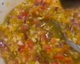 A picture of step 2 of Rainbow sauce 🌈.