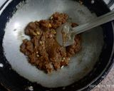 A picture of step 2 of Rajgira Atta Halwa.