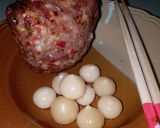 รูปขั้นตอนการทำที่ 6 ของ เมนู แหนมหมูไส้หมูซุปเปอร์แซ่บ