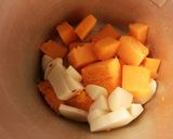 Foto del paso 3 de la receta Melillones en salsa de mantequilla y calabaza
