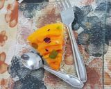 A picture of step 11 of Mango flower tart.