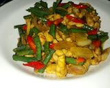 Foto langkah ke 3 dari resep Oseng kacang panjang mix tempe.