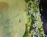 A picture of step 5 of Stuffed Moong dal Khandvi.