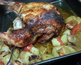 Foto del paso 9 de la receta: Pollo al Horno Con Cerveza