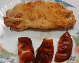 Foto del paso 7 de la receta: Filetes de pechuga de pavo rellenos de bacon y tomate en Airfryer