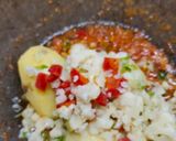 A picture of step 7 of Mumbai style pav bhaji recipe.