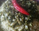 A picture of step 6 of Couscous with Turnip Greens (Ousay).