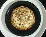 A picture of step 3 of ROTI PIZZA from LEFTOVER VEGETABLE JALFREZI.