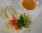 Foto langkah ke 2 dari resep Oseng Tauge dan telur.