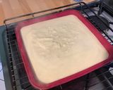 Une image de l'étape 8 de Flan de semoule façon pâtissier aux pêches de vigne.