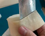 A picture of step 1 of Pickled radish's peel in soy sauce.
