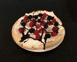 A picture of step 13 of Fresh Berrie Pavlova.