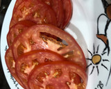 Foto del paso 3 de la receta: Berenjenas en abanico de jamón, lacón y jamón dulce o York con tomate y mozzarella